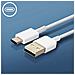 Caricabatterie Usb 15w Quick Charge 3.0 E Cavo Usb-c Originale Bianco - Foto miniatura 3