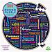 Great Words Puzzle Rotondo Per Adulti E Bambini, 500 Pezzi - Foto miniatura 1