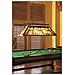 Lampadario A 3 Luci Tiffany A Sospensione A Isola In Bronzo Chiaro, Attacco E27 - Foto miniatura 2