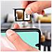 Slot Sostitutivo Scheda Samsung Galaxy A41 2x Nano Sim E Micro Sd Nero - Foto miniatura 7