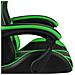 Sedia Da Gaming Nero E Verde In Similpelle - Foto miniatura 5
