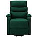 Poltrona Alzapersona Reclinabile Verde Scuro in Tessuto - Foto miniatura 2