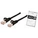 BASIC-S, Cat7, 5m, RJ-45, RJ-45, Maschio / maschio, Cat7, U / FTP (STP) , Nero - Foto miniatura 1