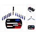 Sb 7947t-906 Set Di Punte T Flipselector Da 25 Mm Phillips, Pozidriv, Torx - 13 Pezzi 1/4"" (41824)  - Foto miniatura 1