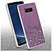 Custodia Compatibile Con Samsung Galaxy S8 Plus In Viola Con Glitter - Coperchio Protettivo In Silicone Tpu Flessibile Con Glitter Scintillanti - Foto miniatura 3