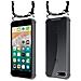 Catena Di Telefoni Cellulari Compatibile Con Apple Iphone 8 Plus / 7 Plus / 7s Plus In Nero Argento - Coperchio Protettivo In Silicone Con Anelli D'argento, Cinturino In Corda E Custodia Staccabile - Foto miniatura 8