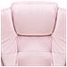 Sedia Da Ufficio Rosa In Velluto - Foto miniatura 7