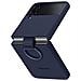 Cover Silicone Con Anello Samsung Ef-pf721tnegww Per Galaxy Z Flip4 Sm-f721b Navy - Foto miniatura 7
