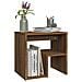 Comodino Rovere Marrone 40x30x40 Cm In Legno Multistrato - Foto miniatura 5