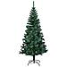 Albero Di Natale Artificiale Punte Iridescenti Verde 240 Cm Pvc - Foto miniatura 2