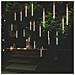 Luci Meteoriche 20pz 30cm Colorate 480 LED Interni Esterni - Foto miniatura 1