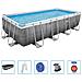 Power Steel Set Piscina Rettangolare 549x274x122 Cm - Foto miniatura 2