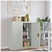 Armadio Classificatore Grigio Chiaro 90x40x105 cm in Acciaio - Foto miniatura 1