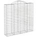 Cesti Gabbioni Ad Arco 2 Pz 200x50x200/220 Cm Ferro Zincato - Foto miniatura 3