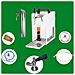 Spillatore Birra Distributore Di Birra - Set Completo Pygmy 20/k Con Pompa A Membrana Dispositivo Di Raffreddamento A Secco A 1 Linea In Acciaio Inossidabile 25 Litri /h Inclusa Colonna Di Dosaggio Green Line Keg Type D - Foto miniatura 5