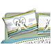 Copripiumino Sacco Piumone Pensieri Delicati Cotone Disegno Bau Bau Matrimoniale Verde - Foto miniatura 4