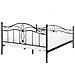 Letto Metallo Antlia 140 X 200 Cm Nero - Foto miniatura 4
