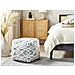Pouf Bhilwara Cotone Grigio - Foto miniatura 1