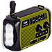 RADIO PORTATILE DINAMO E SOLARE USB MICRO SD WIRELESS E POWERBANK RA 7F30 BT VERDE - Foto miniatura 1
