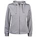 Basic Active Hoody Full Zip Lady Grigio Melan Xxl - Foto miniatura 1