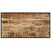 Tavolo da Bar 110x55x107 cm in Legno Grezzo Massello di Mango - Foto miniatura 8