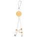 Cavo Caricatore Triplo Bambù Nature: Micro Usb, Tipo C E Lightning 5v Dc 2,4a 3,3x22x1 Cm. Beige - Foto miniatura 1
