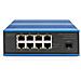 Switch PoE di rete Gigabit Ethernet a 8 porte, industriale, non gestito, 1 collegamento SFP - Foto miniatura 5