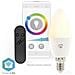 Collegare Lampadina Wi-fi Led Rgb 4,9w 470lm E14 Forma Di Candela Di Plastica, Bianco - Foto miniatura 5