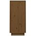 Mobile Consolle Ambrato 60x34x75 Cm In Legno Massello Di Pino - Foto miniatura 5