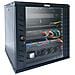 Armadio Rack 19" a Muro 9 Unità P. 600 mm Flat Pack Nero - Foto miniatura 1