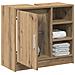 Armadio per lavandino Rovere Artigianale 63x29x55 cm Legno ingegnerizzato - Foto miniatura 3
