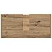 Armadio per lavandino Rovere Artigianale 63x29x55 cm Legno ingegnerizzato - Foto miniatura 9