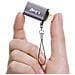 Adattatore Otg Usb Femmina A Lightning Maschio Con Dragonne A Moschettone, Grigio - Foto miniatura 4