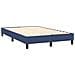 Letto a Molle con Materasso e LED Blu 120x190 cm in Tessuto - Foto miniatura 6