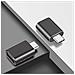 Adattatore Otg Da Type-c A Usb - Convertitore Ad Alta Velocità 10gbps Per Telefoni E Computer Black - Foto miniatura 4