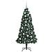 Albero di Natale artificiale pre-illuminato con set di palline - Foto miniatura 3