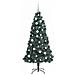 Albero di Natale artificiale pre-illuminato con set di palline - Foto miniatura 4