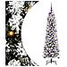 Albero di Natale artificiale con 150 LED Bianco 150 cm - Foto miniatura 1