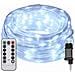 Luce a corda con 120 LED Bianco Freddo 5 m PVC - Foto miniatura 1