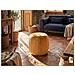 Pouf Selby Velluto Senape - Foto miniatura 1