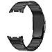 Cinturino In Metallo Titanio Con Doppia Chiusura Compatibile Con Samsung Watch 8/8 Classic Black - Foto miniatura 1