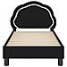 Struttura letto per bambini con testata Nero 70 x 140 cm - Foto miniatura 5