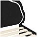 Struttura letto per bambini con testata Nero 70 x 140 cm - Foto miniatura 8