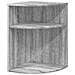 Tavolino Grigio Sonoma 39,7 x 39,7 x 60 cm Legno multistrato - Foto miniatura 1