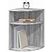 Tavolino Grigio Sonoma 39,7 x 39,7 x 60 cm Legno multistrato - Foto miniatura 3