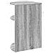 Tavolino Grigio Sonoma 39,7 x 39,7 x 60 cm Legno multistrato - Foto miniatura 7