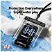 Cover per Phones Up To 7.2 Inch IPX8 Waterproof - Trasparente, Impermeabile, Con Cuerda - Foto miniatura 2