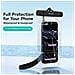 Cover per Phones Up To 7.2 Inch IPX8 Waterproof - Trasparente, Impermeabile, Con Cuerda - Foto miniatura 4