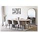Set Di 2 Sedie Safira-beige-tessuto-58x56x79 Cm - Foto miniatura 7