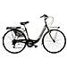 Bici Da Donna Misura 26 X 1,38 Bicicletta Linea Venere City Bike Con Cambio 6v Completa Di Accessori Con Luci A Led - 43 Titanio Verde Lime - Foto miniatura 2